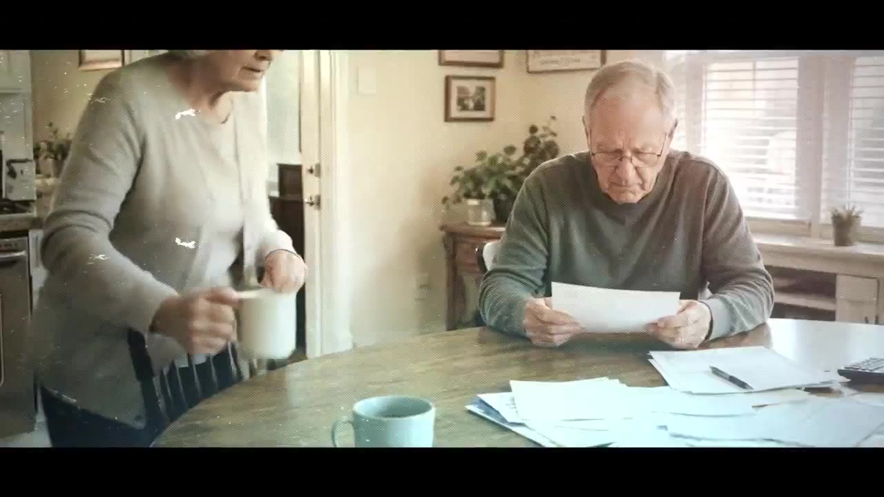Frame from the ad at 0:13: DAVID JOLLY MORE TAXES ON SOCIAL SECURITY