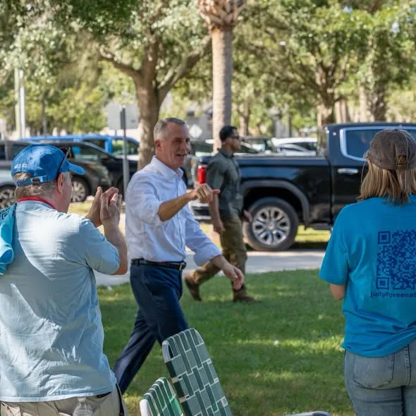 On the campaign trail