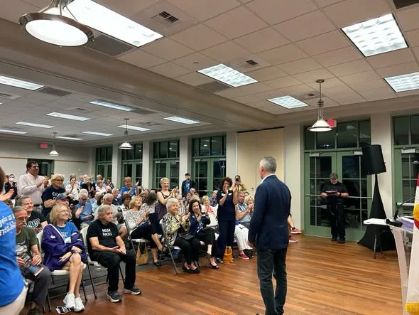On the campaign trail