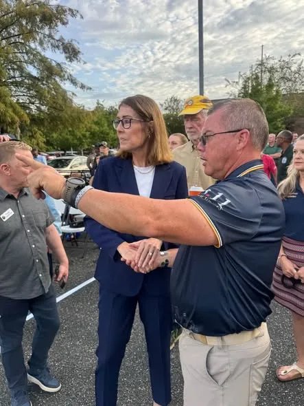 On the campaign trail