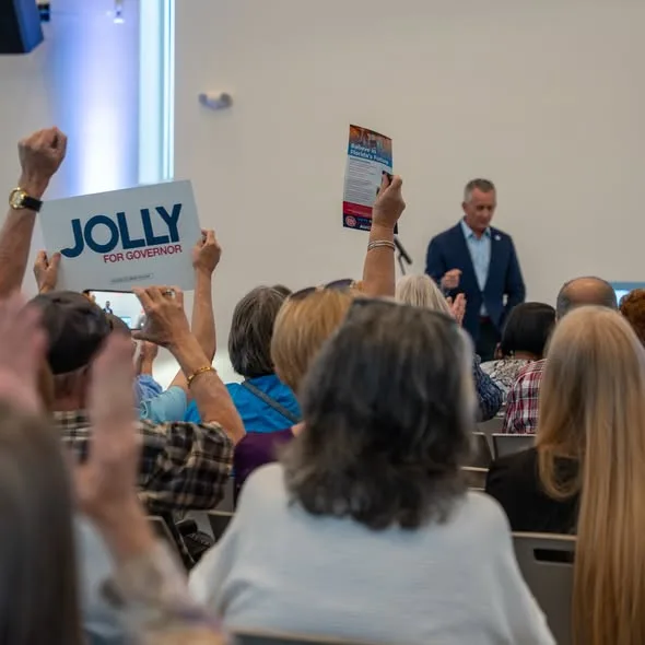 On the campaign trail