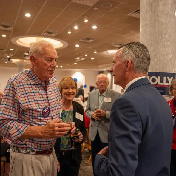 On the campaign trail