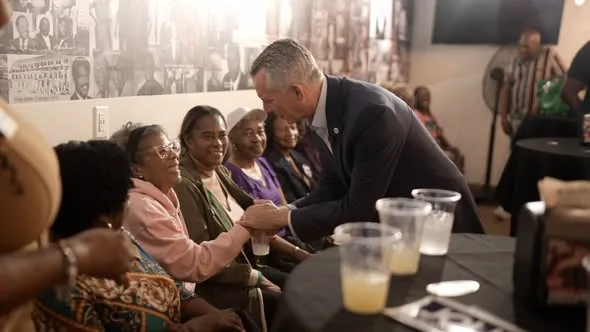 On the campaign trail