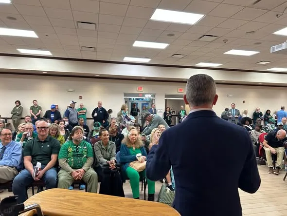On the campaign trail